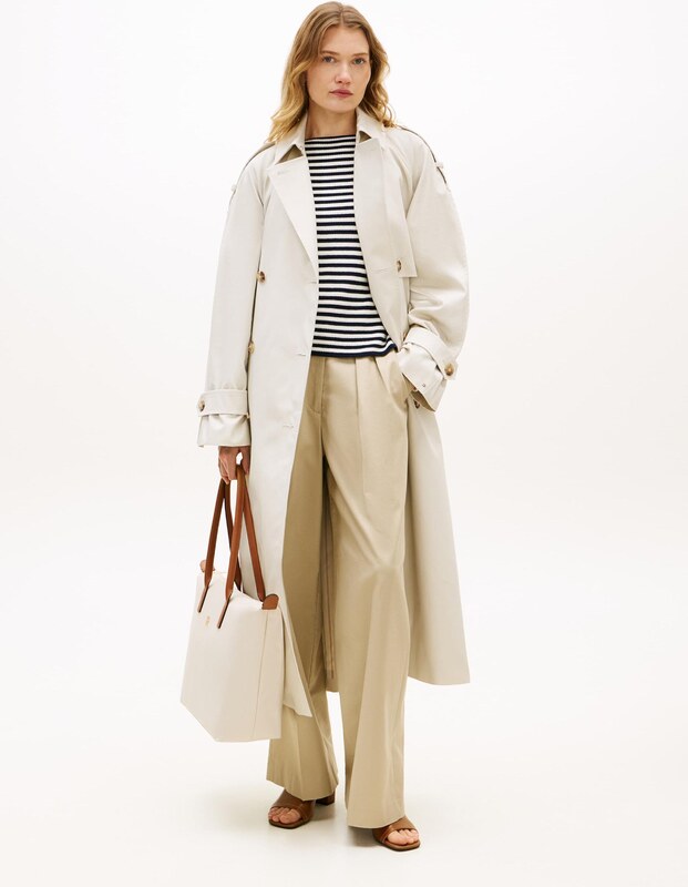 TOMMY HILFIGER Shopper torba 'Pepette' boja pijeska / konjak