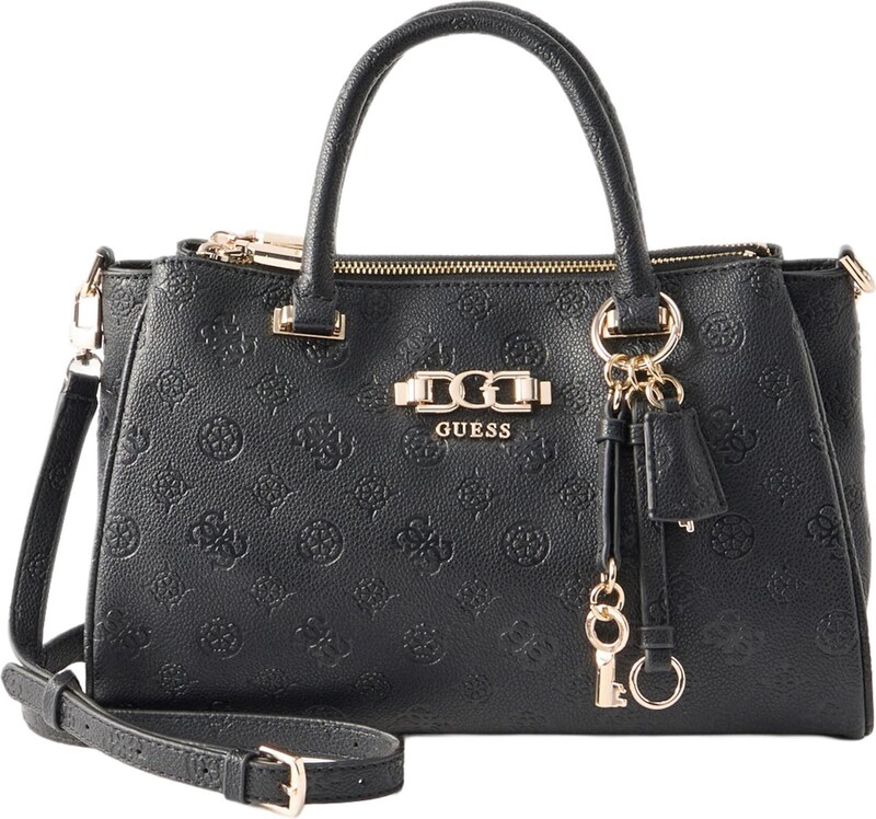 GUESS Ručna torbica 'Anise' zlatna / crna