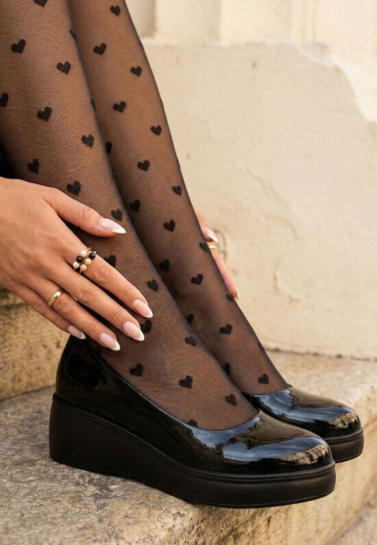 Zapatos Cipele s platformom Milanca V2 crno