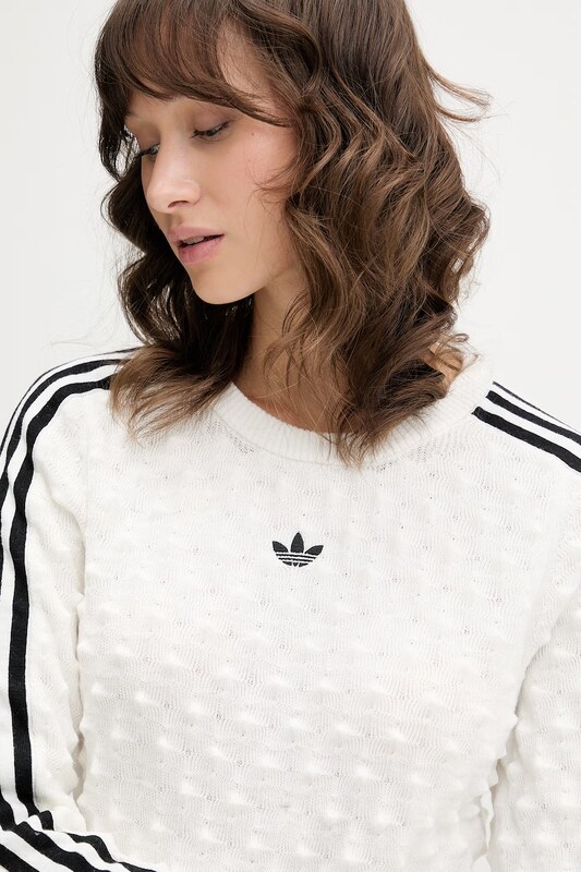 Pulover s dodatkom vune adidas Originals