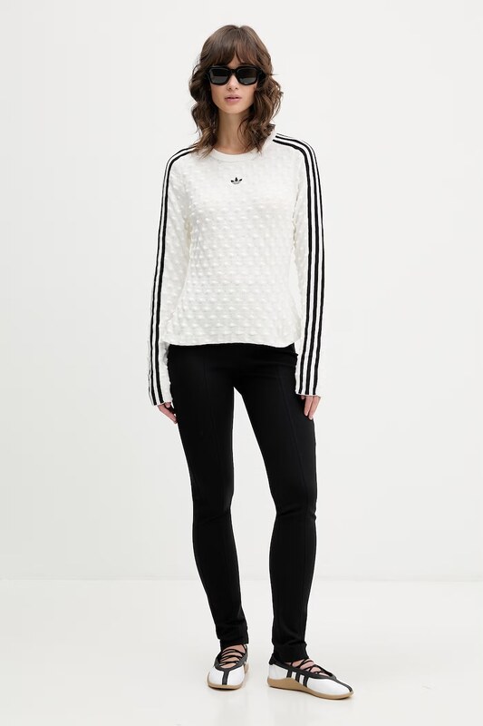 Pulover s dodatkom vune adidas Originals