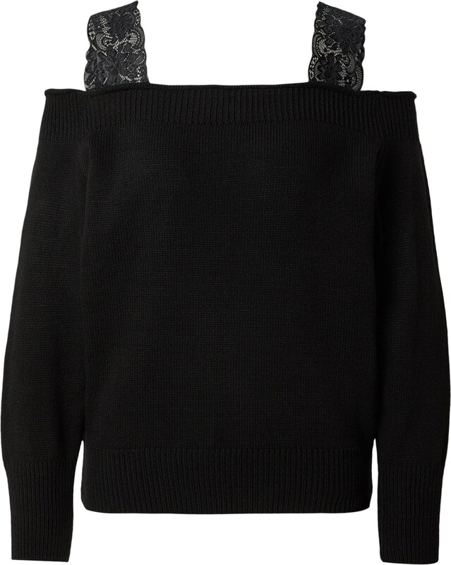 ABOUT YOU Pulover 'Silke' crna