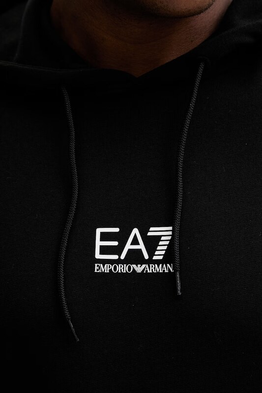 Pamučna dukserica EA7 Emporio Armani
