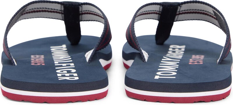 TOMMY HILFIGER Japanke mornarsko plava / crvena / bijela