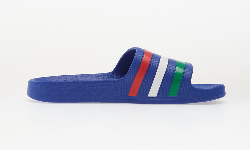 adidas Originals adidas Adilette Aqua Slides Bold Blue/ Green/ Ftwr White