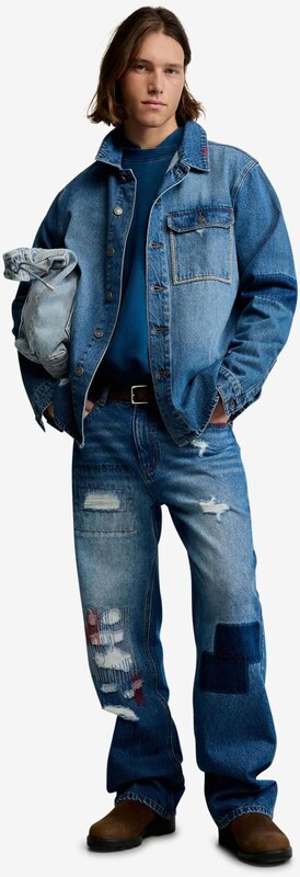 Desigual Prijelazna jakna plavi traper