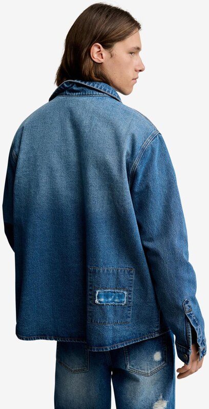 Desigual Prijelazna jakna plavi traper