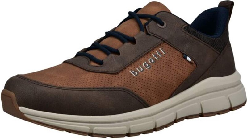 bugatti Niske tenisice smeđa / tamno smeđa