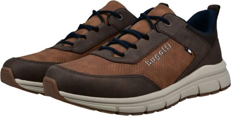 bugatti Niske tenisice smeđa / tamno smeđa