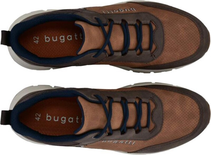 bugatti Niske tenisice smeđa / tamno smeđa