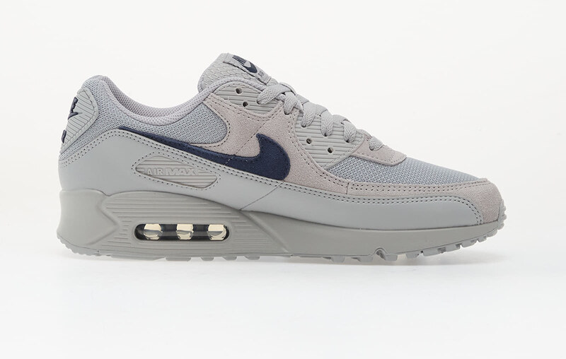 Nike Air Max 90 Wolf Grey/ Midnight Navy-Wolf Grey