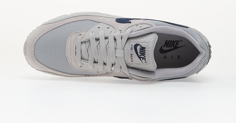 Nike Air Max 90 Wolf Grey/ Midnight Navy-Wolf Grey