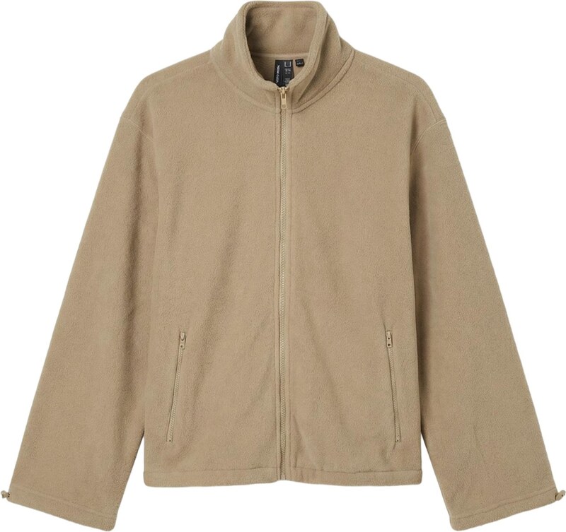 VERO MODA Flis jakna 'VMJannie' svijetlosmeđa