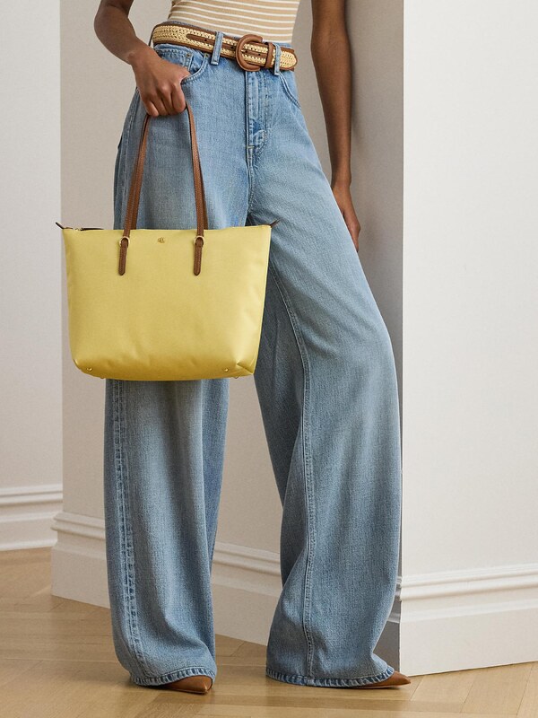 Lauren Ralph Lauren Shopper torba 'KEATON' žuta