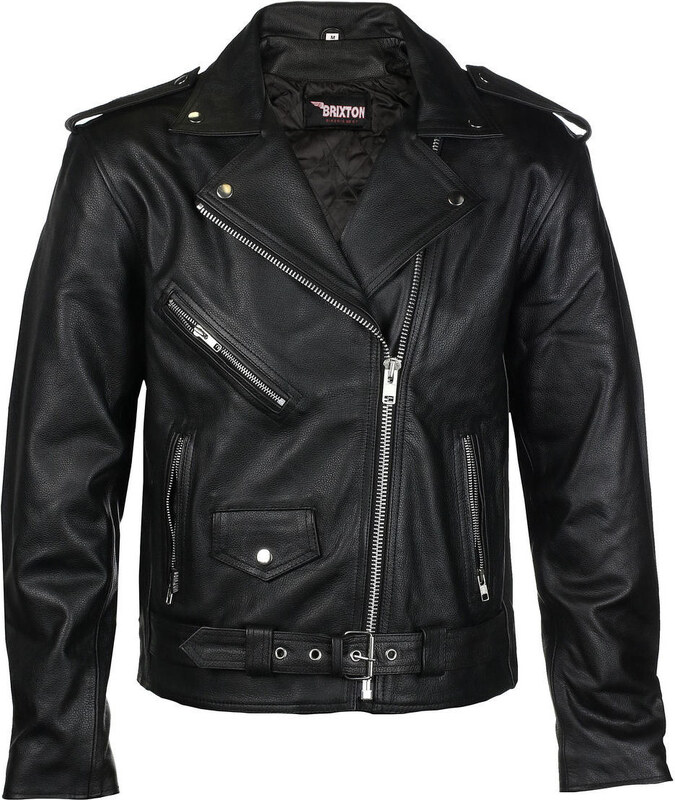 Jakna kožna "nož na sklapanje" - BRIXTON