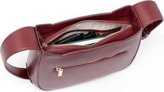 Expatrié Torba za na rame burgund