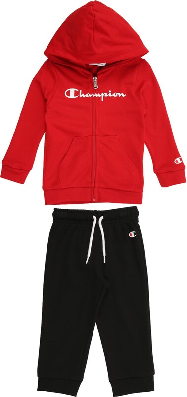 Champion Authentic Athletic Apparel Jogging komplet crvena / crna / bijela