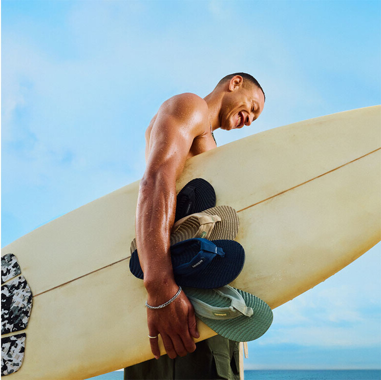 Havaianas Surfer Coast Muškarci - Flip Flop Havaianas - Crna - H4150257-0414-BRA-39/40