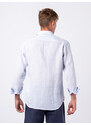 Panareha Men's Stripes Linen Shirt PHUKET light blue