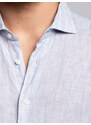 Panareha Men's Stripes Linen Shirt PHUKET grey