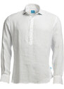 Panareha Men's Linen Popover Shirt MAMANUCA white