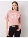 RUE PARIS T-shirt-157-TS-0086.60P-Light Pink