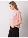 RUE PARIS T-shirt-157-TS-0086.60P-Light Pink