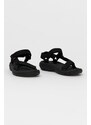 Sandale Teva za žene, boja: crna, 1019235-CBWHT