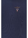 Majica kratkih rukava Aeronautica Militare za muškarce, boja: tamno plava