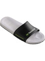 Havaianas Slide Brasil White/Black Unisex - Sandale Havaianas - Siva - H4142616-0128-BRA-35/36
