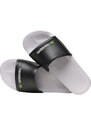 Havaianas Slide Brasil White/Black Unisex - Sandale Havaianas - Siva - H4142616-0128-BRA-35/36