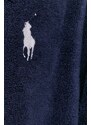 Kućni ogrtač Polo Ralph Lauren boja: tamno plava