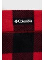 Cjevasti šal Columbia CSC II Fleece Gaiter boja: crvena, 1911141