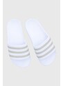 Natikače adidas Adilette EF1730.D za žene, boja: bijela