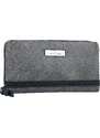 TOM TAILOR Novčanik 'Elin' tamo siva / crna