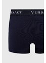 Bokserice Versace (2-pack) za muškarce, boja: tamno plava