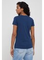 Majica kratkih rukava Pepe Jeans New Virginia Ss N za žene, boja: tamno plava