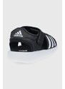 Dječje sandale adidas boja: crna