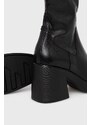 Gležnjače Vagabond Shoemakers Brooke za žene, boja: crna, s debelom potpeticom