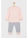 Dječja pidžama Guess boja: ružičasta, s tiskom