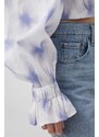 Bluza Levi's za žene, boja: bijela, s uzorkom