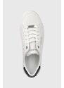 Kožne Tenisice Calvin Klein boja: bijela