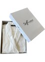 SOFT COTTON Ženski elegantni kupaonski ogrtač QUEEN u poklon pakiranju