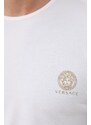 Majica kratkih rukava Versace za muškarce, boja: bijela, s tiskom