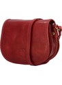 Delami Vera Pelle Mala ženska kožna torbica Lorentii, crvena