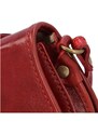 Delami Vera Pelle Mala ženska kožna torbica Lorentii, crvena