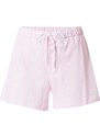 Lauren Ralph Lauren Pidžama hlače roza / bijela