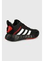 Cipele za trekking adidas Ownthegame 2.0 H00471 boja: crna