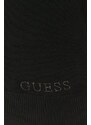 Pulover Guess za žene, boja: crna, lagani, s dolčevitom