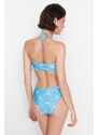 Trendyol cvjetni uzorak boja blok bikini donji dio